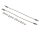 Team Raffee & Co 120MM Body Clip Retainer(2) W/ 4 Body Clips For 1/10 Car Gun Metal for Miscellaneous  All BRHY00415GM