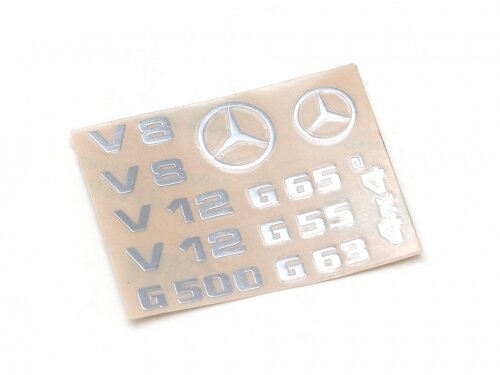 Team Raffee & Co G500 Metal Logo for TRC Benz G-Class Hard Body TRC/302516