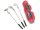 Team Raffee & Co Scale Accessories -  Golf Set & Stand Bag Red TRC/302326R