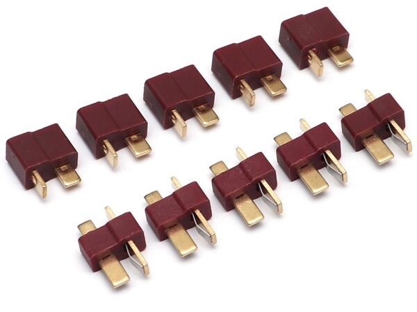 Team Raffee & Co T Plug Male and Female Connectors Deans Style (5) TRC/K5025