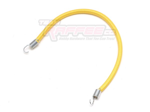 Team Raffee & Co 1/10 Scale Accessories Bungee Cord 15cm Yellow BRSCAC265Y