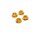Team Raffee & Co Realistic Aluminum Serrated Wheel Locknut (4 pcs) Gold for Miscellaneous  All BRHY00419GD