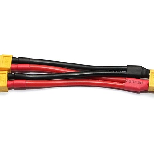 Team Raffee & Co XT60 Y LEAD (12 AWG Silicone Wire) - WRA0052