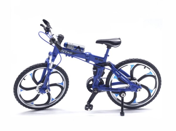 Team Raffee & Co Scale Accessories - 110 Mountain Bike E Blue BRSCAC246B