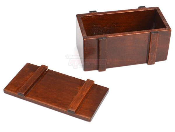 Team Raffee & Co RC Scale Accessories - Handmade Wooden Box Shape D BRSCAC071