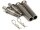 Team Raffee & Co Adjustable Aluminum Body Post - 1 Pair Gun Metal TRC/HY00196GM