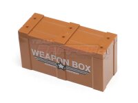 Team Raffee & Co 1/10 Scale Weapon Box Brown BRSCAC251BR