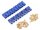 Team Raffee & Co 3.0mm Gold Banana Connectors with EC3 Housing (5) TRC/K5021