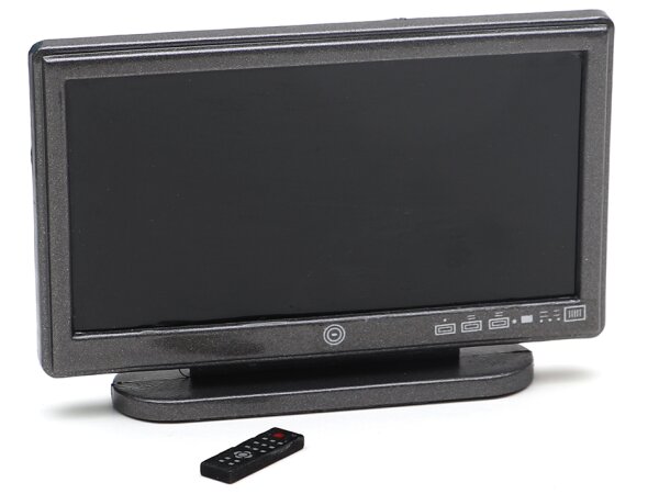 Team Raffee & Co Scale Accessories - Flat Screen TV BRSCAC228