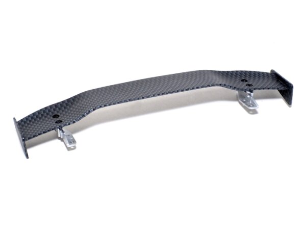 Team Raffee & Co 1/10th Scale CF Rear Spoiler Wing W/ Stands (#00466) for Miscellaneous  All BRHY00466