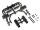 Team Raffee & Co Realistic RC Exhaust Tune Pipe W/Accessories Black for Miscellaneous  All BRHY00407BK