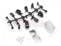 Team Raffee & Co 1/10 Scale Accessories Side Mirrors...