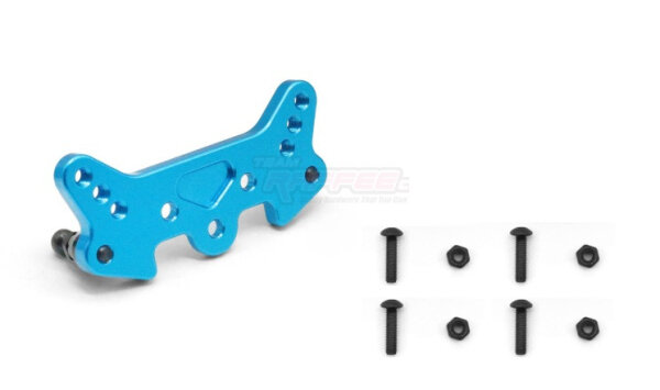 Team Raffee & Co Aluminium Front Damper Plate  for Tamiya TT-02B TRC/477006