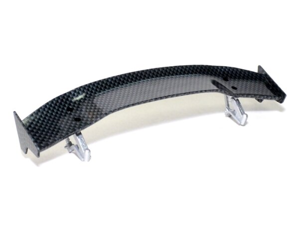 Team Raffee & Co 1/10th Scale CF Rear Spoiler Wing W/ Stands (#00449) for Miscellaneous  All BRHY00449