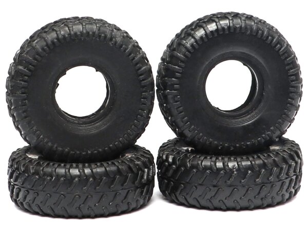 Team Raffee & Co AT Crawler Tire for 1/35 RC (4) -Soft for Orlandoo Hunter Model Orlandoo Hunter Jeep Rubicon OL/GA1007