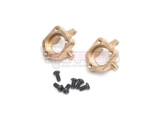 Team Raffee & Co Brass Front Steering Knuckle (2) for Kyosho Mini Z 4X4 TRC/1114-009
