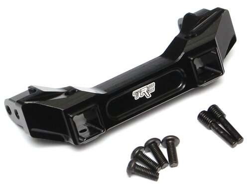 Team Raffee & Co Aluminum Front Bumper Mount Black for Traxxas TRX-4 TRC/302305BK
