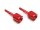 Team Raffee & Co Aluminum Wheel Axle (2) Red for Tamiya TT-02 TRC/TT02-013R