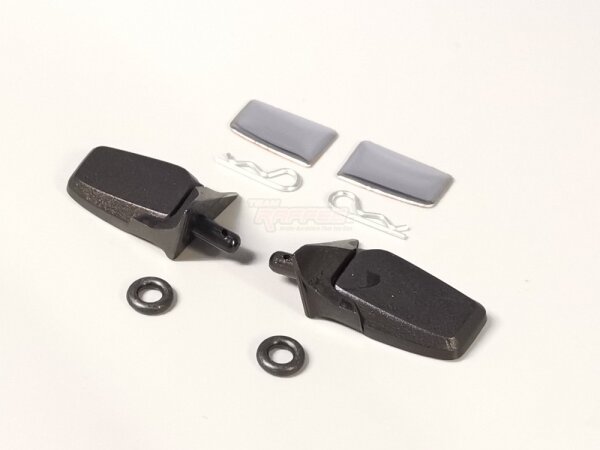 Team Raffee & Co Universal Rearview Mirror Set for TRC Discovery / Cherokee XJ / Rover Hard Body TRC/302837