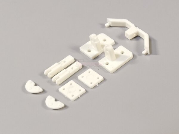 Team Raffee & Co ABS Parts Tree for TRC/302457 & TRC/302550 Rover SUV First Gen Hard Body TRC/302861