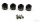 Team Raffee & Co Brass +5MM Wheel Hex Adapter for TRX4 (4) for Traxxas TRX-4 TRC/302455