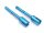 Team Raffee & Co Aluminum Front & Rear Propeller Joint (2) Blue for Tamiya TT-02 TRC/TT02-011B