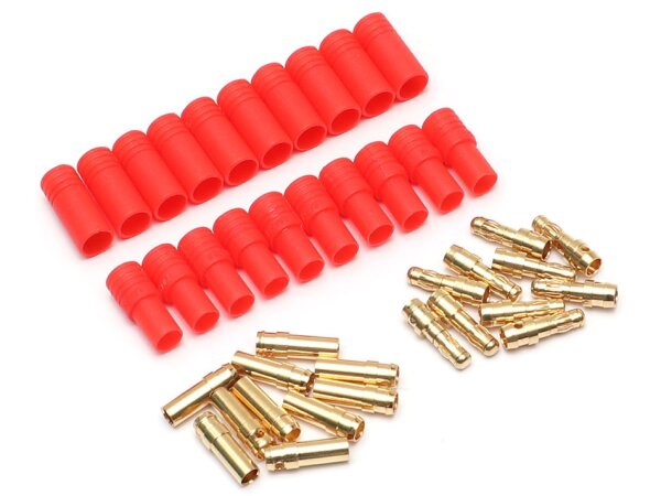 Team Raffee & Co 3.5mm Gold Banana Plug with Plastic Housing (5) TRC/K5017