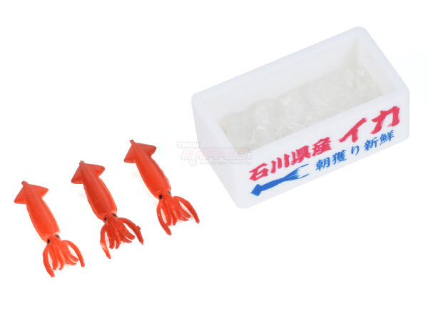 Team Raffee & Co Scale Accessories - Fish Tubs (Included Squid) BRSCAC325