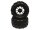 Team Raffee & Co 2 In 1 1/10 Monster Truck Wheel & Tire Set 10 Spoke Patter C TRC/110622508+26205