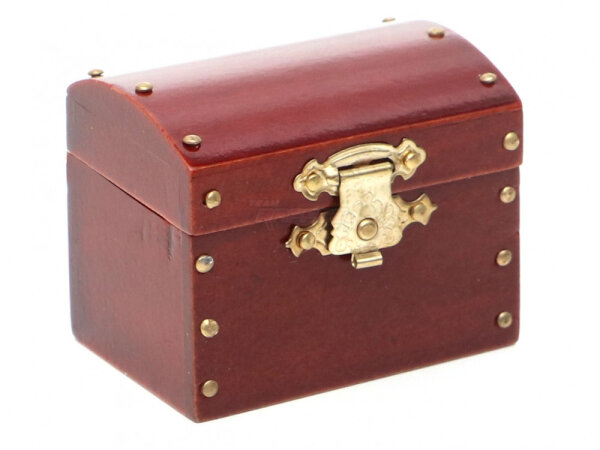 Team Raffee & Co Scale Accessories -  Wood Box W/Latch BRSCAC309