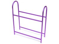 Team Raffee & Co Adjustable Aluminum Tire Rack For...