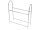 Team Raffee & Co Adjustable Aluminum Tire Rack For 1/10 RC Silver BRQ90263S