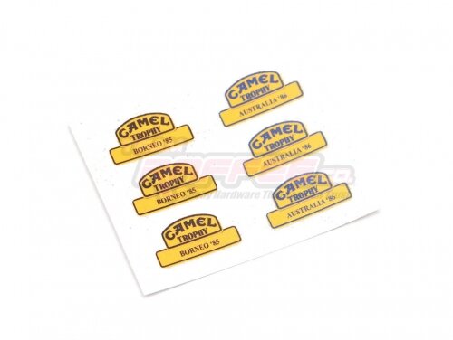 Team Raffee & Co Camel History Decal - Team Car D90 In 2 Years TRC/302564