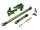Team Raffee & Co Aluminum Steering Block & Linkage (1 Pair) Green for Axial SCX10 TRC/32110G