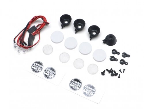Team Raffee & Co Hella Scale Round Rally 3000 Light w/ Mount (4) TRC/302469