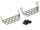 Team Raffee & Co Stainless Steel Front & Rear Skid Plate for TRX4 for Traxxas TRX-4 TRC/302446