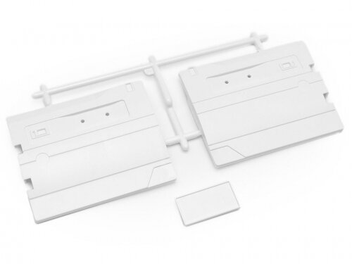 Team Raffee & Co Interior Door Panels & License Plate for TRC Defender D90 Hard Body TRC/302522