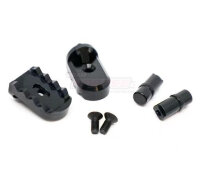 Team Raffee & Co Aluminium Motorcycle Foot Pegs Set...