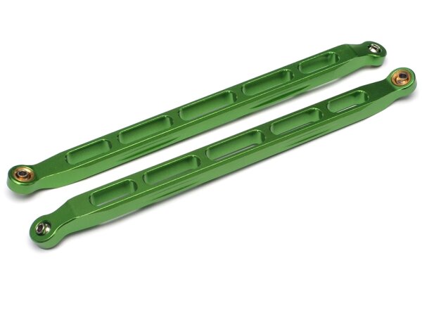 Team Raffee & Co Aluminum Rear Upper Links (2) Green for Axial Yeti XL TRC/663001G