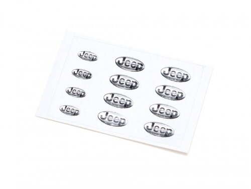 Team Raffee & Co Jeep Crystal Sticker Black TRC/303552BK