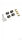 Team Raffee & Co Brass Wheel Weight +5mm Hubs (4) for Axial SCX24 TRC/1080011