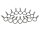 Team Raffee & Co Large-Ring Body Clips 100 pcs Black (32 mm) BRACL100BK