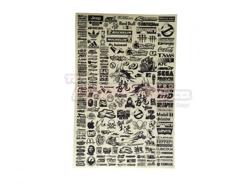 Team Raffee & Co 1/10 Scale Sticker Decal B TRC/302611