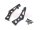 Team Raffee & Co 1/10 Adjustable Stainless Steel Rear Wing Spoiler Stand Type D Black TRC/302700DBK