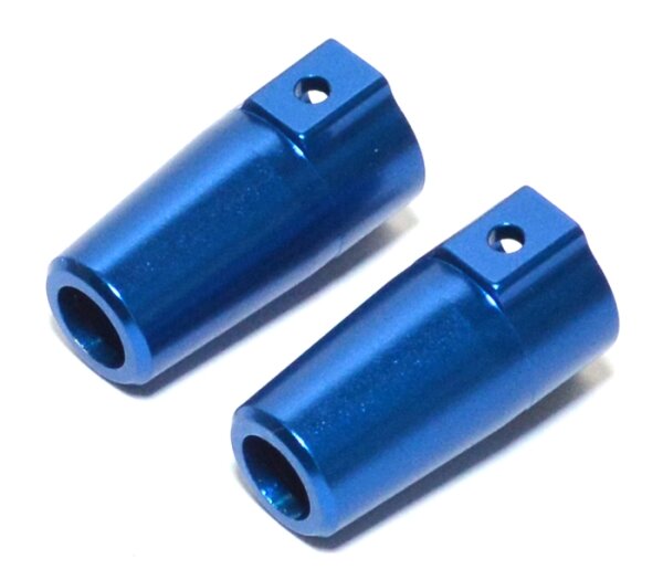 Team Raffee & Co Aluminium Rear Knuckle - 2 Pcs Blue for Axial SCX10 TRC/SCX02B