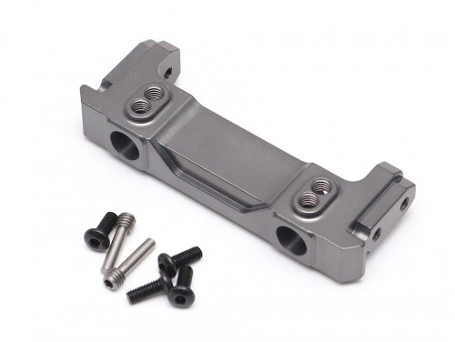 Team Raffee & Co Aluminum Front Bumper Mount Gun Metal for Element RC Enduro TRC/1059008FGM