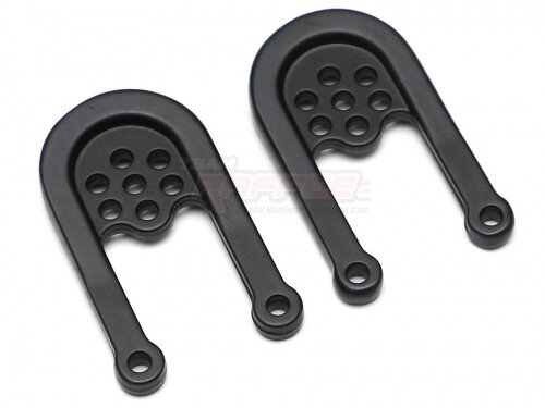 Team Raffee & Co Aluminum Front Shock Tower Hoops (2) for Defender D90/D110 for Team Raffee Co. TRC-D110 BRQ763026