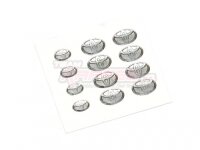 Team Raffee & Co Toyo Crystal Stickers TRC/302560