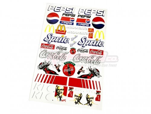 Team Raffee & Co 1/10 Scale Sticker Decal F TRC/302615