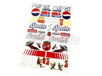 Team Raffee & Co 1/10 Scale Sticker Decal F TRC/302615